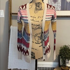 Target Aztec cardigan- like new